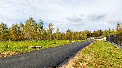Асфальтирование дорог второй очереди
